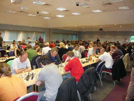 A view of play at Sunningdale