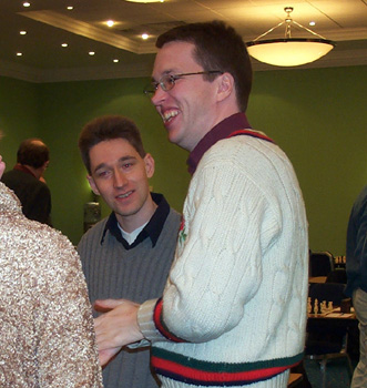 Michael Adams and Nigel Short