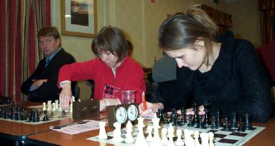 Alexei Shirov, Pia Cramling and Viktorija Cmilyte playing for Wood Green 1
