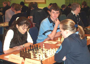 Oxana Kosteniuk and Jessie Gilbert