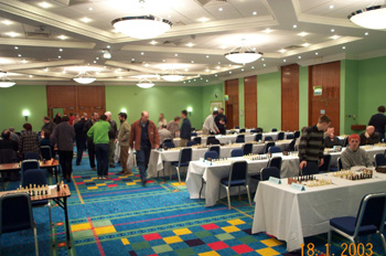 Tournament hall at Telford